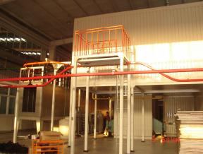 涂裝設備流水線